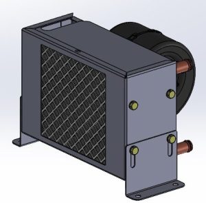 Compact Auxiliary 20K BTU, 220 CFM Heater