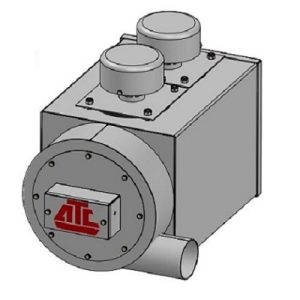 896068 - Air Filtration Solution 100 consisting of a pressurizer housing, dual pre-cleaner and three stage filter element.